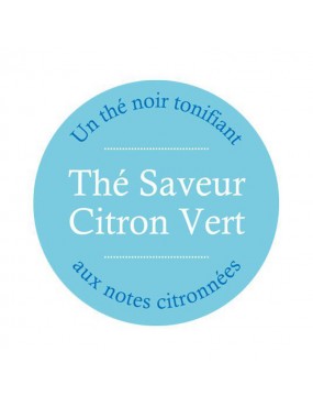 Thé noir Saveur Citron Vert
