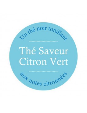 Thé noir Saveur Citron Vert