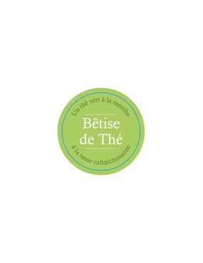 Thé vert "Bêtise de thé" à la menthe