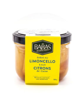 Babas de Saint-Malo Limoncello citrons de corse - 380g