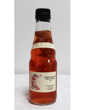 Vinaigre au Miel et à la Rose de Provins - 25 cl