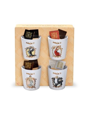 Coffret 4 tasses gourmandes