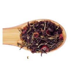 Thé saveur rose litchi