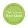 Thé saveur rose litchi