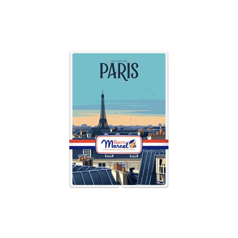 Boîte métal "les toits de Paris"