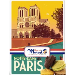 Boîte métal "les toits de Paris"