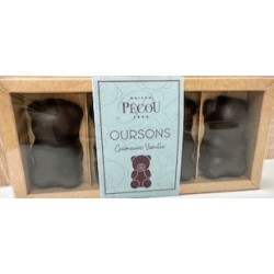 Nounours à la guimauve noir